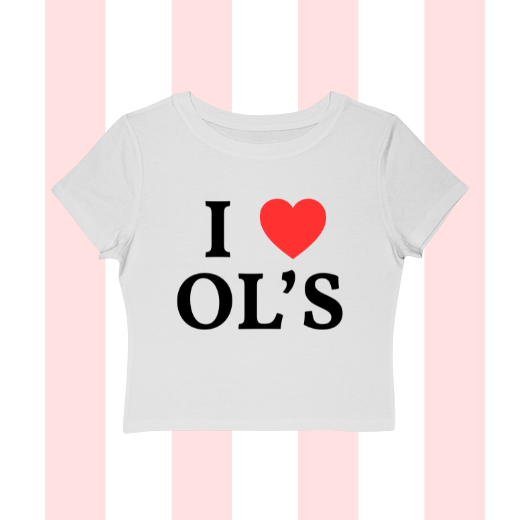 I Love Offensive Linemen Baby Tee