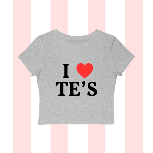 I Love Tight Ends Baby Tee