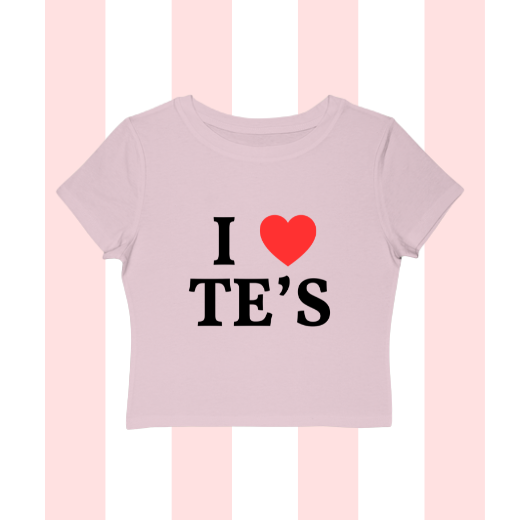 I Love Tight Ends Baby Tee